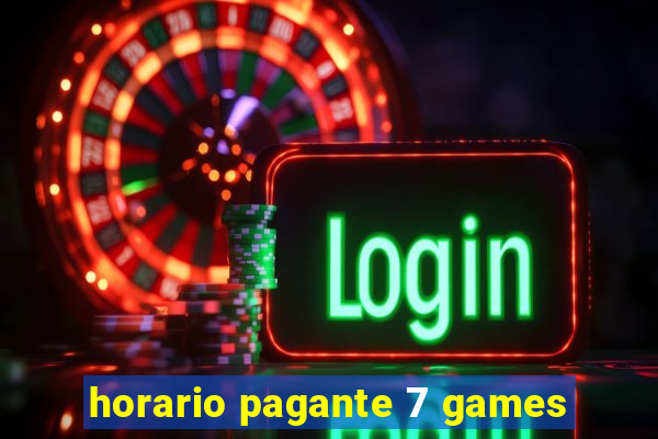 horario pagante 7 games